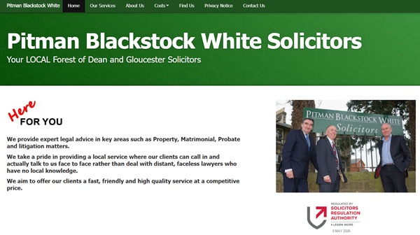 PBW Solicitors Website